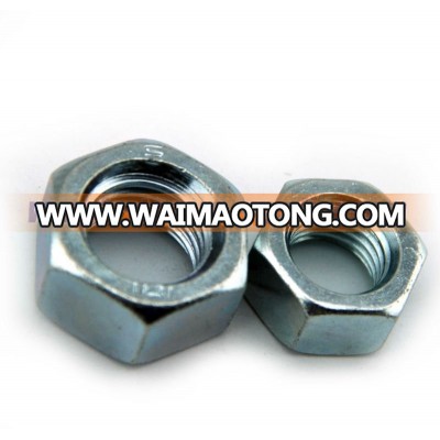 Zinc Plated Carbon Steel DIN 934 Hex Nut manufacturer