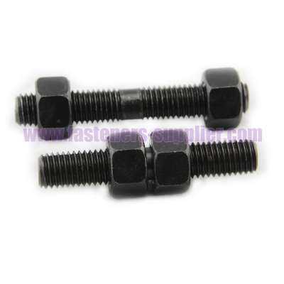 Carbon steel Double Ended Screw Bolt With Nut