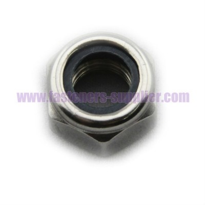 304 stainless steel DIN985 hex nut