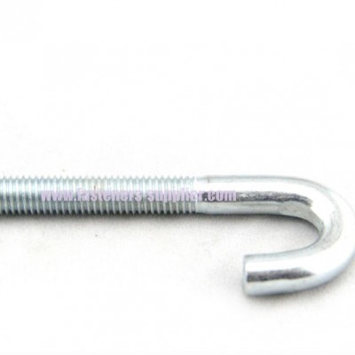 China supplier High Strength carbon steel J type grade 4.8 anchor hook bolts