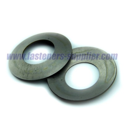 Zinc plated dished washer