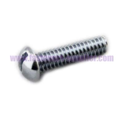 #10 Zinc Plated Round Head Machine Screws Made in China